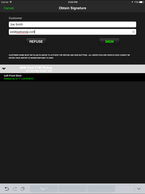 Eco Cr-IO iPad screenshot 5 - Business app