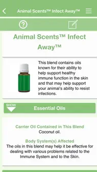 Ref Guide for Essential Oils iphone bilder 3
