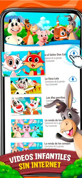 Game screenshot La Vaca Lola® - Canciones apk