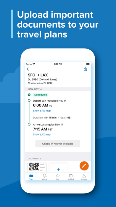 TripIt: Travel Planner Screenshot