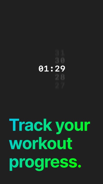 Rest Track: Workout Timer Screenshot