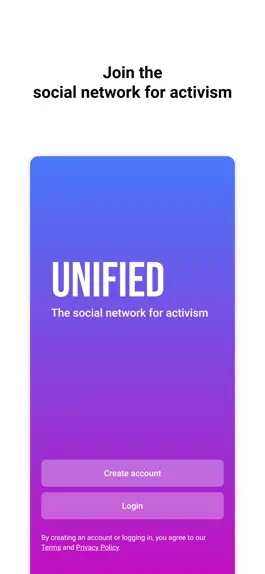 Game screenshot Unified - Activism Made Social mod apk
