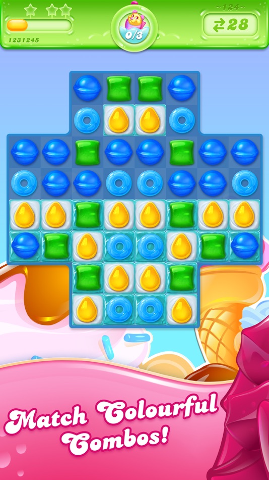 #1. Candy Crush Jelly Saga (iOS) Przez: King