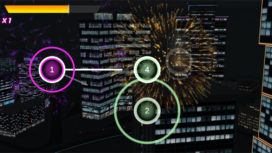 #1. Beat Rocket: EDM Firework (iOS) 由: SENSOR NOTES JOINT STOCK COMPANY