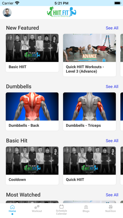 HIIT FIT: Transformation Screenshot