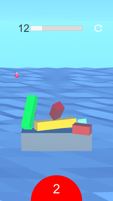 Cubes Falling Screenshot