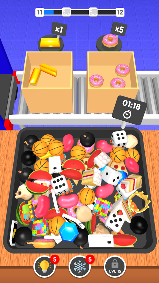 #2. Match & Sort 3D (iOS) 由: AppTout