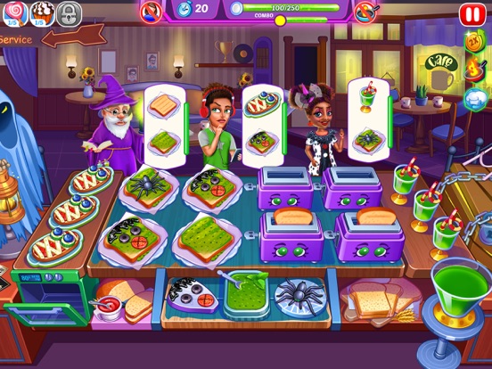 Halloween Cooking Food Games screenshot 3