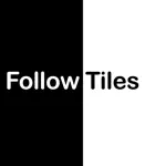 Follow Tiles - Black App Cancel