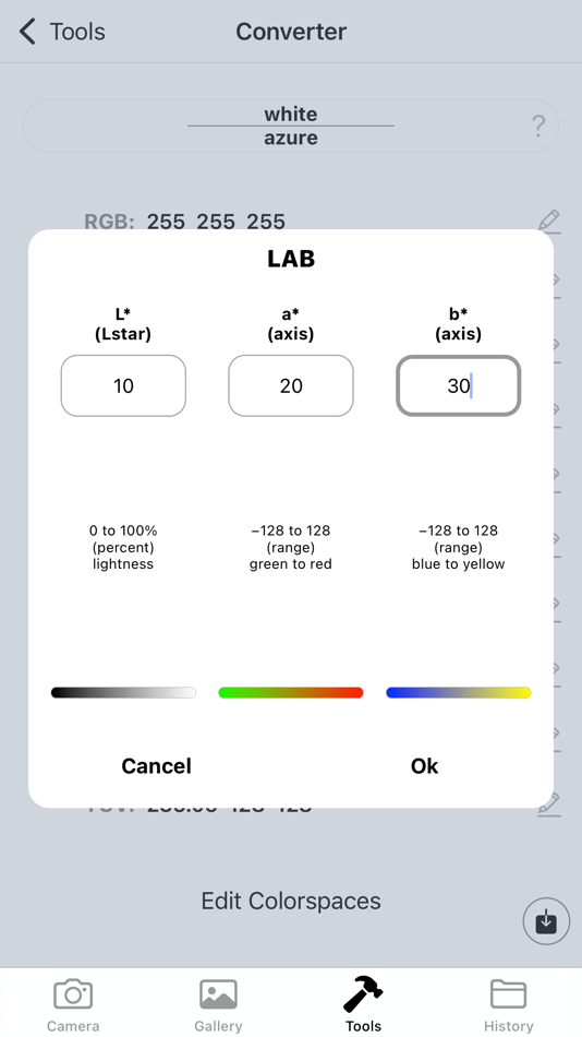 #7. Colorimeter App (iOS) 由: Serhii Smyk