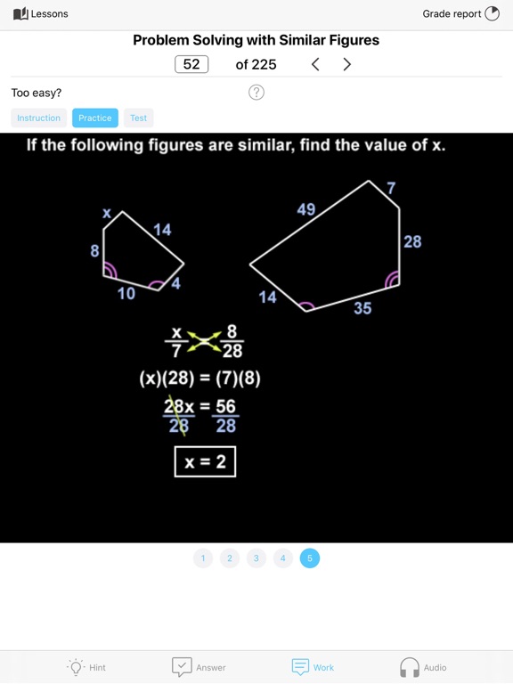Screenshot #3 for Test Prep for ALEKS® Math