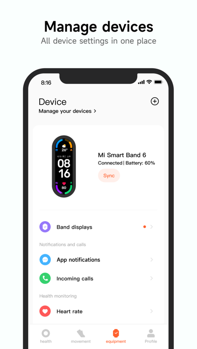 Screenshot #3 pour Mi Fitness (Xiaomi Wear Lite)