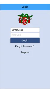 Group Christmas Lists screenshot #2 for iPhone