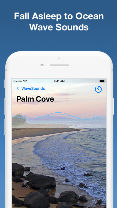 Screenshot #1 pour Ocean Wave Sounds for Sleep