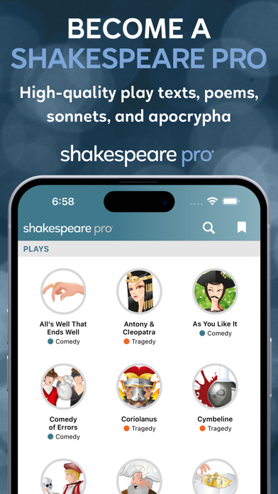 Screenshot #1 pour Shakespeare Pro