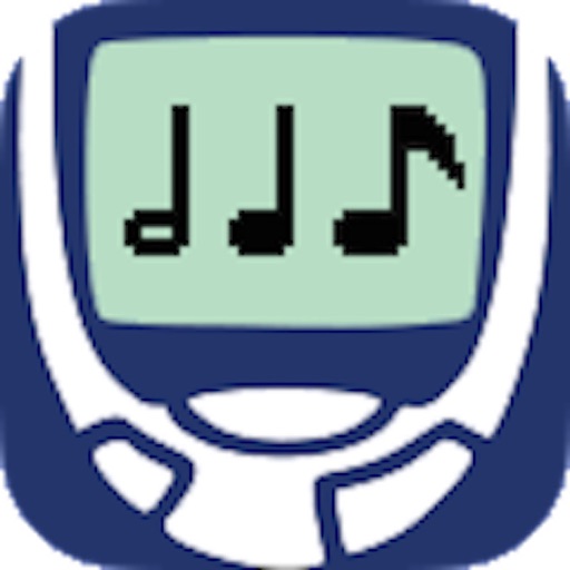 Composer monophonic oldstyle icon