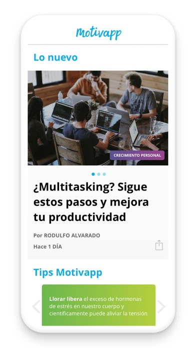 Motivapp Screenshot