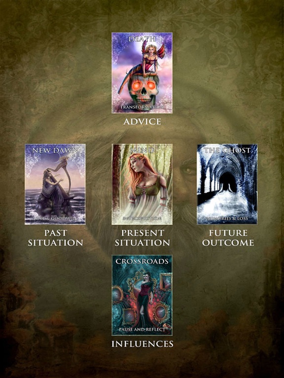 Ancient Wisdom Oracle Cards iPad screenshot 5 - Lifestyle app