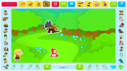 Fairy Tales Sticker Book Screenshot