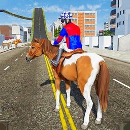 Horse Riding-Animal Race Game