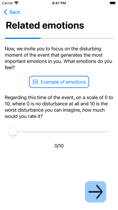 EMDR Assist+ Screenshot