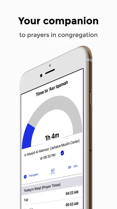 Prayers Connect - Iqamah Times