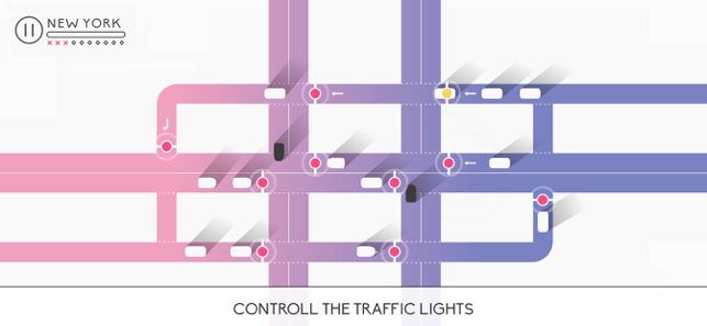 Traffix: لقطة شاشة City Rush