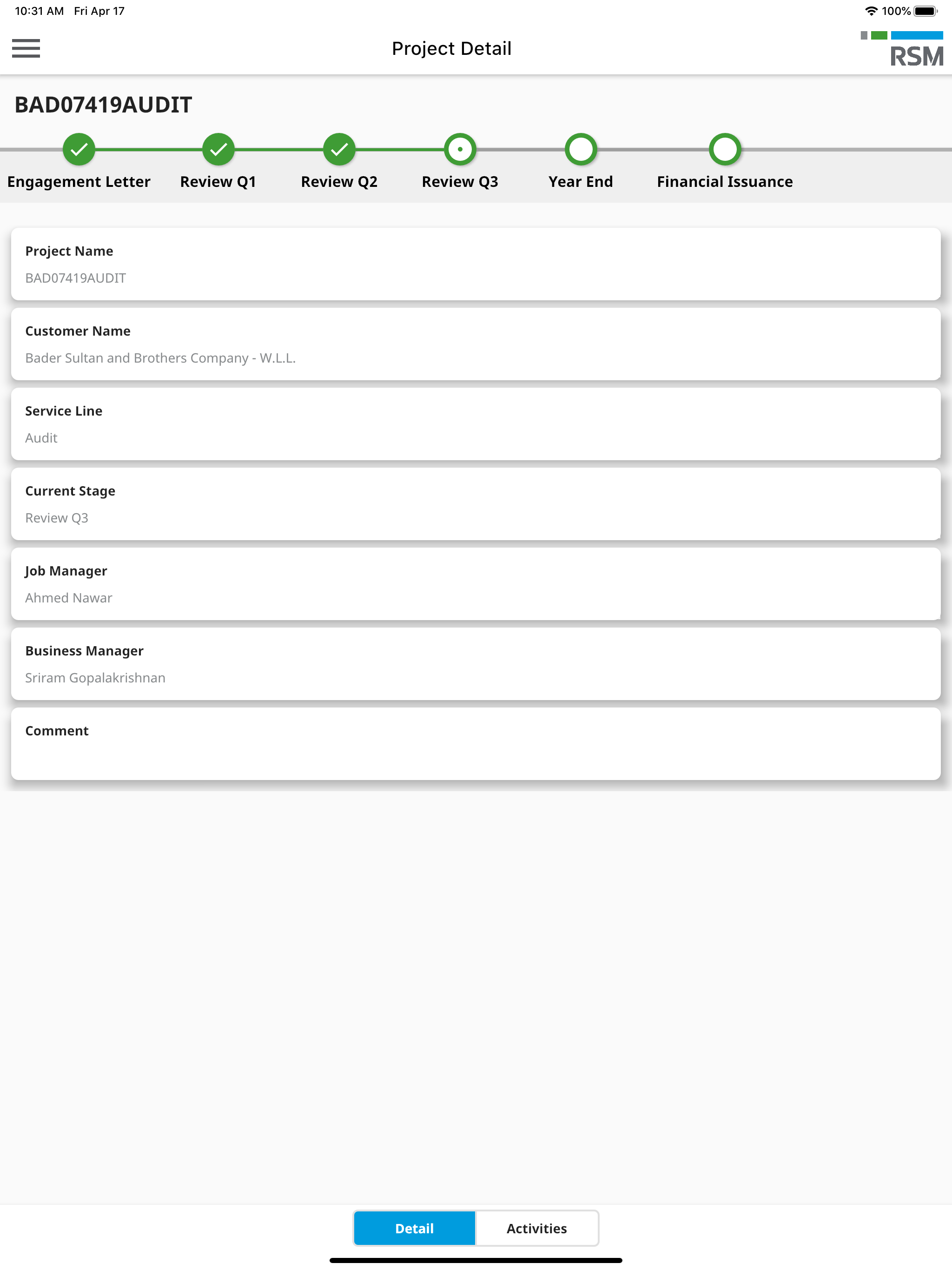 RSM Kuwait Engage screenshot 14