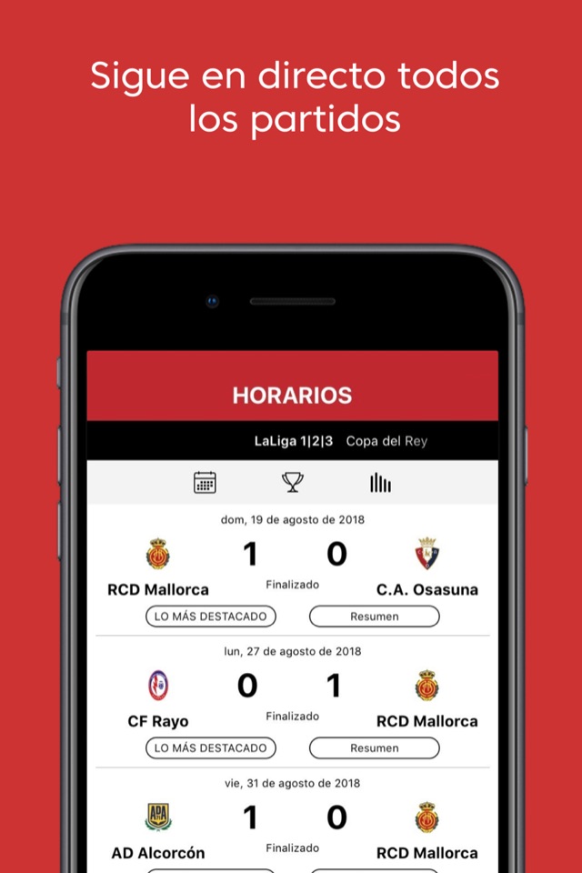 RCD Mallorca - App oficial screenshot 2