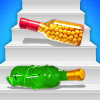 Break Bottle On Stair ASMR