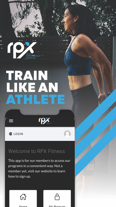 RPX Fitness Screenshot