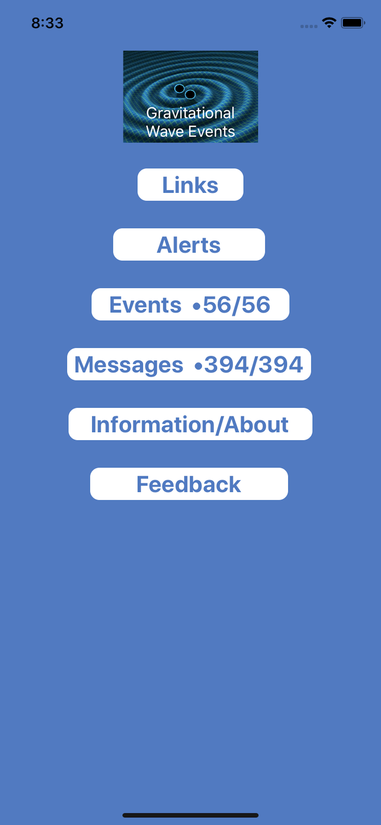 Gravitational Wave Events