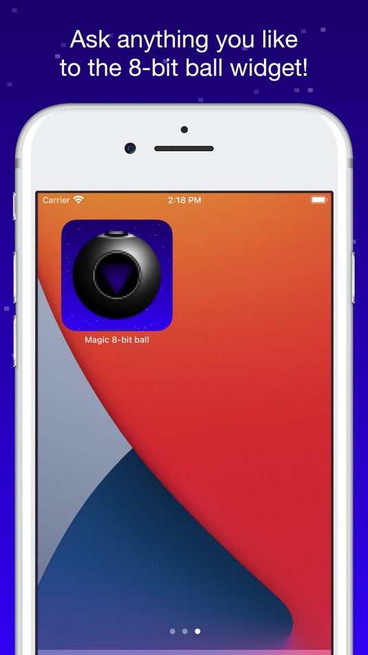 #3. Magic 8 bit 8 ball (iOS) Podle: Richard Shilton