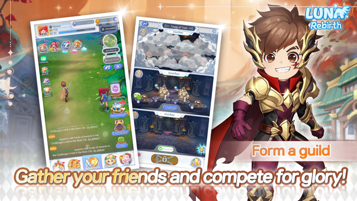 Luna Rebirth Idle MMORPG