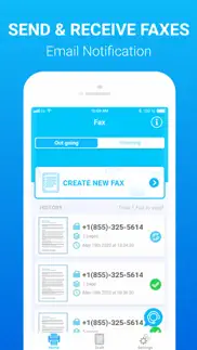 How to cancel & delete fax from iphone: send &receive 1