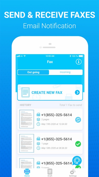 Screenshot #3 pour Fax From IPhone: Send &Receive