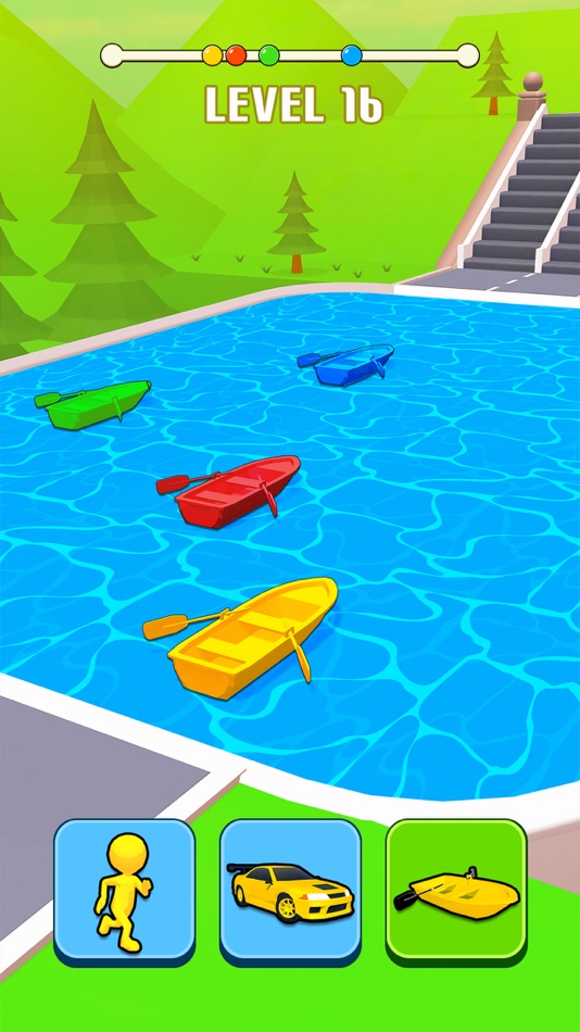 #3. Shape Transform Car Race (iOS) 由: Awon Haider Naqvi