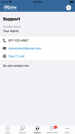 Intune Company Portal iPhone Screenshot 8
