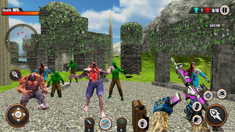 Dead Target Zombie Shooting 3D screenshot-7