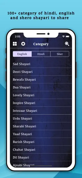 Game screenshot Hindi English Shayari App mod apk