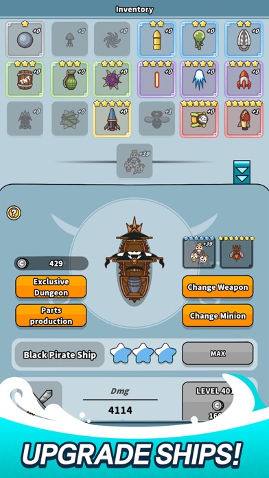 Pirate Ship Idle Screenshot