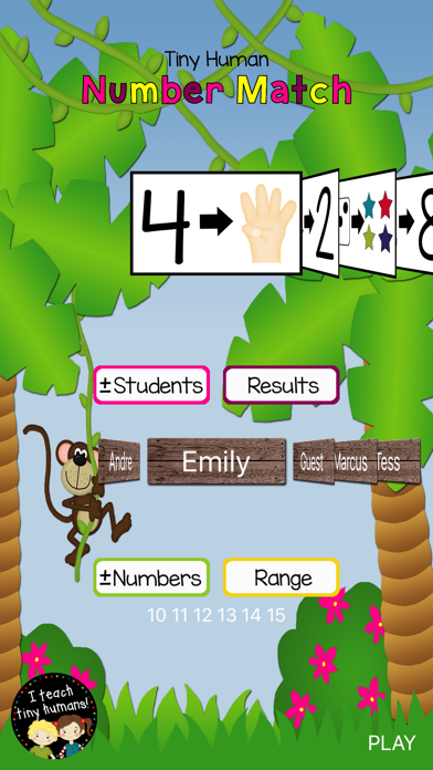 Tiny Human Number Match Screenshot