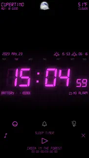 clock alarm.. iphone screenshot 3
