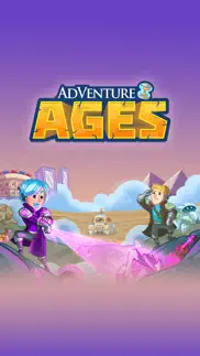 adventure ages: idle clicker iphone screenshot 1