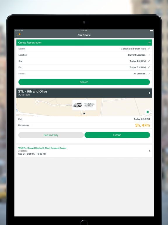 Screenshot #5 pour Enterprise CarShare