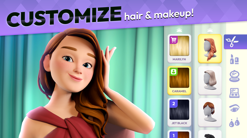 #2. Makeover Match - Swap & Style (iOS) 由: Tactile Games ApS