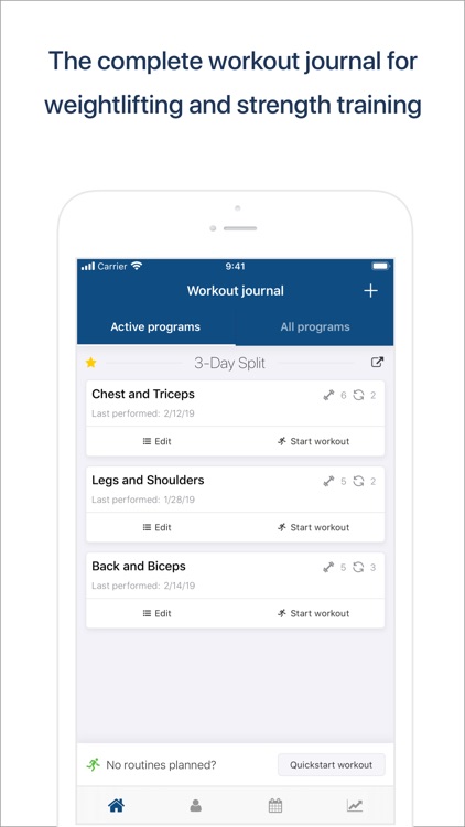 Loaded - Workout Journal