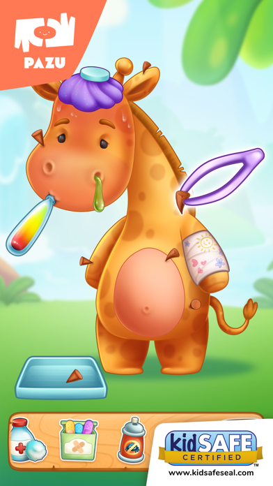 Jungle Vet Care Games For Kids Screenshot