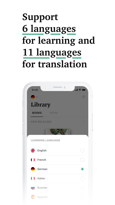 Linga: Books with translations Screenshot