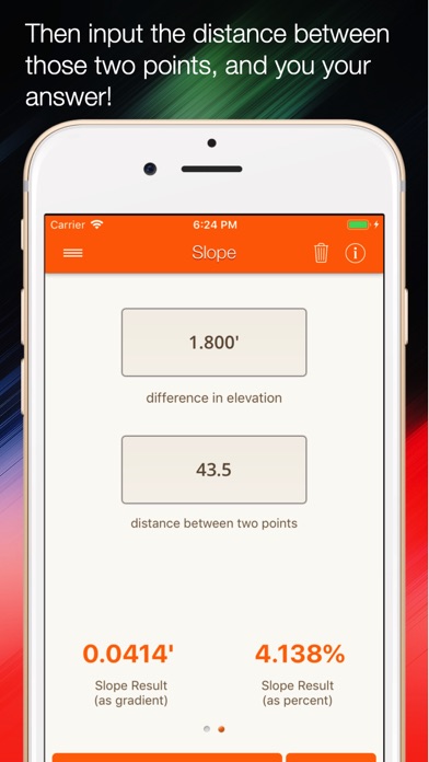 Slope Calculator Screenshot